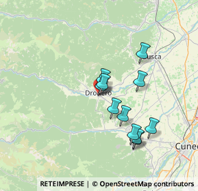 Mappa Piazza Papa Giovanni XXIII, 12025 Dronero CN, Italia (6.01818)