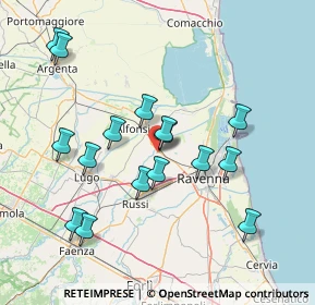 Mappa Via della Tifa, 48123 Mezzano RA, Italia (14.96313)