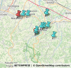 Mappa Via Giuseppe di Vittorio, 41054 Marano Sul Panaro MO, Italia (6.05615)