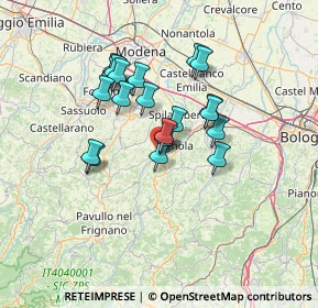 Mappa Via Giuseppe di Vittorio, 41054 Marano Sul Panaro MO, Italia (11.13)