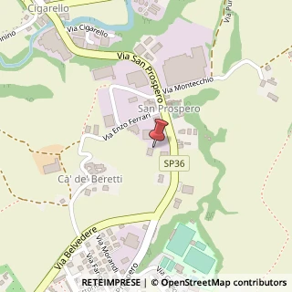 Mappa Via Enzo Ferrari, 8, 42033 Carpineti, Reggio nell'Emilia (Emilia Romagna)