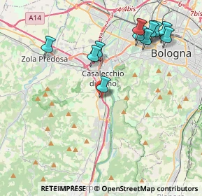 Mappa Via Cimarosa Domenico, 40033 Casalecchio di Reno BO, Italia (4.62083)