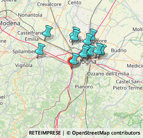 Mappa Via Cimarosa Domenico, 40033 Casalecchio di Reno BO, Italia (10.3)