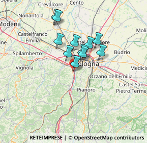 Mappa Via Cimarosa Domenico, 40033 Casalecchio di Reno BO, Italia (10.40545)