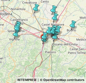 Mappa Via Cimarosa Domenico, 40033 Casalecchio di Reno BO, Italia (12.93941)