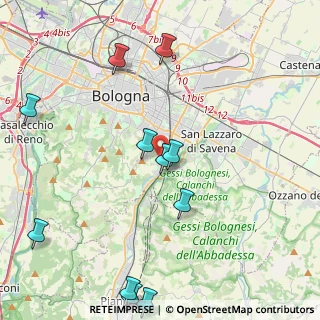 Mappa Via Toscana, 40137 Bologna BO, Italia (5.28455)