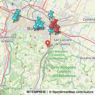 Mappa Via Toscana, 40137 Bologna BO, Italia (4.48)