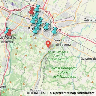 Mappa Via Toscana, 40137 Bologna BO, Italia (4.94)