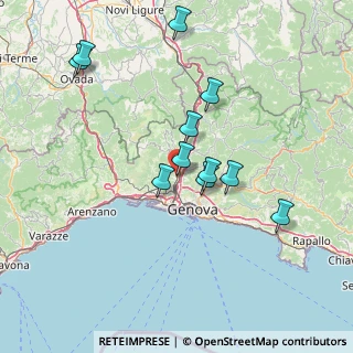 Mappa Via al Santuario NS della Guardia 26 G R, 16162 Genova GE, Italia (14.00091)