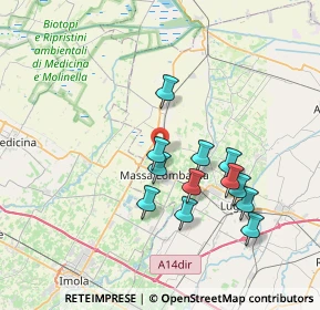 Mappa Via Galletto, 48024 Massa lombarda RA, Italia (6.6575)