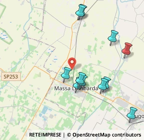 Mappa Via Galletto, 48024 Massa lombarda RA, Italia (4.28727)