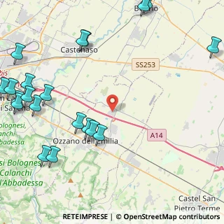 Mappa Via Azzurra, 40064 Ozzano dell'Emilia BO, Italia (6.347)