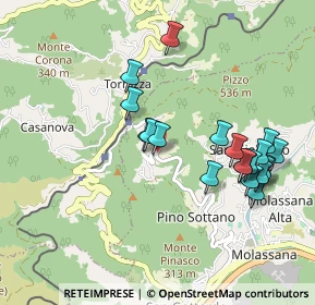 Mappa Pino 3, 16010 Sant'Olcese GE, Italia (0.9715)