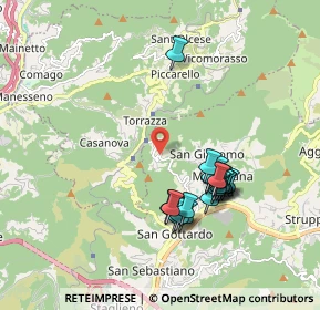 Mappa Pino 3, 16010 Sant'Olcese GE, Italia (1.769)