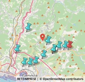 Mappa Pino 3, 16010 Sant'Olcese GE, Italia (4.03083)