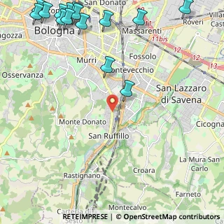Mappa 40141 Bologna BO, Italia (3.492)