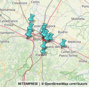Mappa 40141 Bologna BO, Italia (7.93)