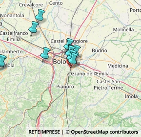 Mappa Via Bruno Mugellini, 40141 Bologna BO, Italia (24.554)