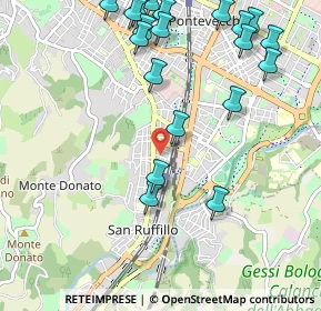 Mappa Via Bruno Mugellini, 40141 Bologna BO, Italia (1.304)
