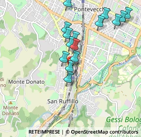 Mappa Via Bruno Mugellini, 40141 Bologna BO, Italia (0.93667)
