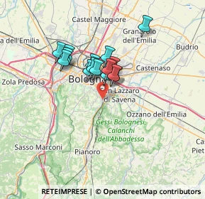 Mappa Via Bruno Mugellini, 40141 Bologna BO, Italia (5.01467)
