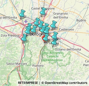 Mappa Via Bruno Mugellini, 40141 Bologna BO, Italia (5.30533)