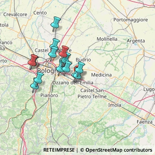 Mappa Via Progresso, 40064 Ozzano dell'Emilia BO, Italia (12.144)