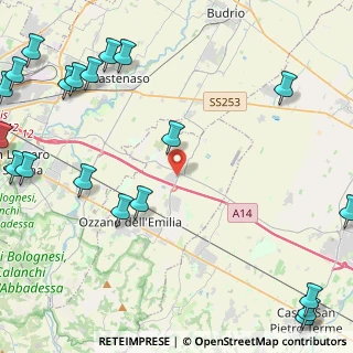 Mappa Via Progresso, 40064 Ozzano dell'Emilia BO, Italia (7.061)