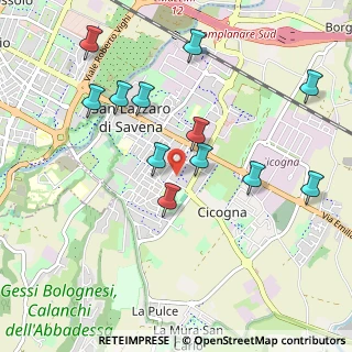 Mappa Via Papa Giovanni XXIII, 40068 San , Italia (1.025)