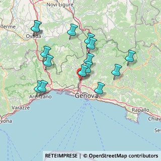 Mappa Via Sardorella, 16152 Genova GE, Italia (15.12933)