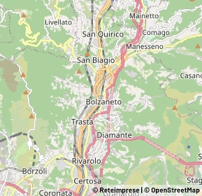 Mappa 16162 Genova GE, Italia (2.2125)