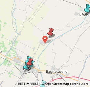 Mappa Via Pero, 48032 Fusignano RA, Italia (5.79091)