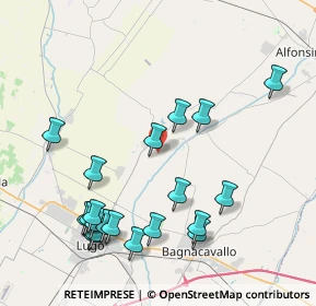 Mappa Via Pero, 48032 Fusignano RA, Italia (4.6005)