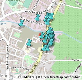 Mappa VIA GIANNI RODARI, 41054 Marano Sul Panaro MO, Italia (0.13571)