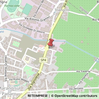 Mappa Via del Commercio, 277, 41054 Vignola, Modena (Emilia Romagna)