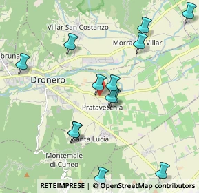 Mappa SP 160, 12025 Dronero CN (2.21769)