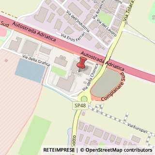 Mappa Via della Chimica, 8, 40064 Ozzano dell'Emilia, Bologna (Emilia Romagna)