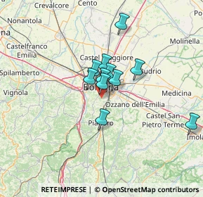 Mappa Via Santa Liberata, 40136 Bologna BO, Italia (9.18909)