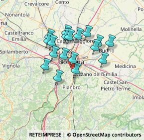 Mappa Via Santa Liberata, 40136 Bologna BO, Italia (11.21056)