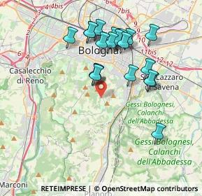 Mappa Via Santa Liberata, 40136 Bologna BO, Italia (3.5795)