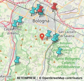 Mappa Via Santa Liberata, 40136 Bologna BO, Italia (4.39333)