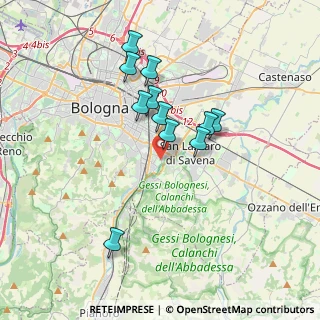 Mappa Via Bezzecca, 40139 Bologna BO, Italia (3.13091)