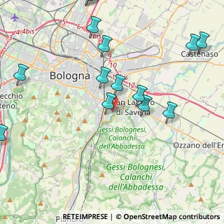 Mappa Via Bezzecca, 40139 Bologna BO, Italia (5.14571)
