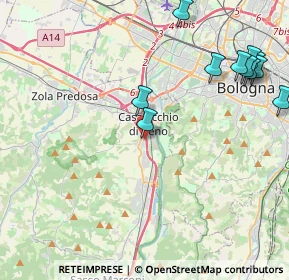 Mappa Via Amedeo Modigliani, 40033 Casalecchio di Reno BO, Italia (5.49)