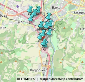 Mappa Via Amedeo Modigliani, 40033 Casalecchio di Reno BO, Italia (1.38067)