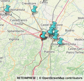 Mappa Via Amedeo Modigliani, 40033 Casalecchio di Reno BO, Italia (12.52727)