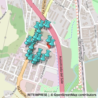 Mappa Via Amedeo Modigliani, 40033 Casalecchio di Reno BO, Italia (0.2)
