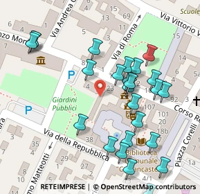 Mappa Piazza B. Emaldi, 48032 Fusignano RA, Italia (0.06538)