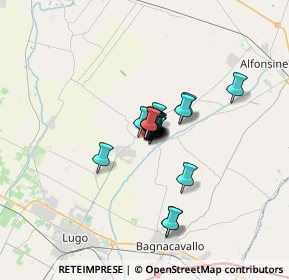 Mappa Piazza B. Emaldi, 48032 Fusignano RA, Italia (1.5)