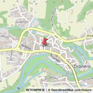 Mappa Piazza Martiri della Libertà, 32, 12025 Dronero, Cuneo (Piemonte)